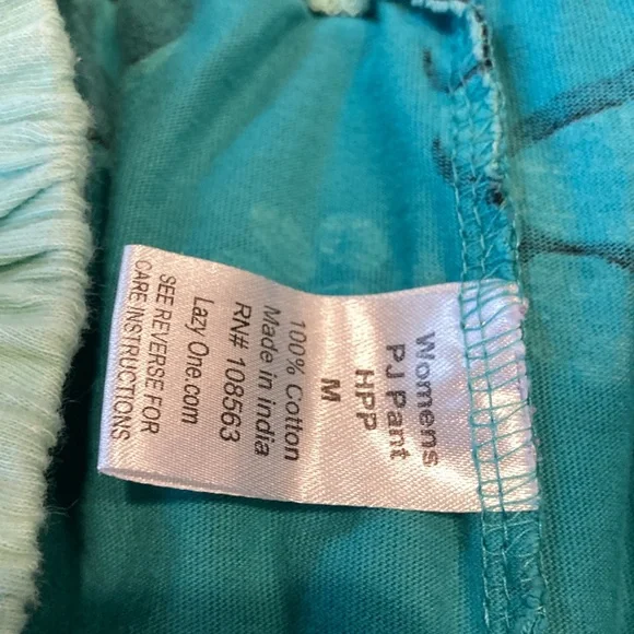 Women Lazy One green Dog mom pajama lounge pants - size M - Picture 6 of 7